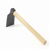 곡괭이 원예 작업 원목 손잡이 주말농장 텃밭관리, 1개