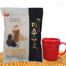 아침대용쉐이크 흑임자 식사대용 검은콩 선식 임산부 미숫가루 다이어 트리, 1kg, 2개