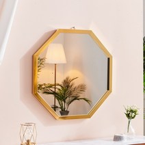 에이스홈 코코 정팔각 벽거울, 골드 / MA010_GLD, 800