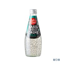 럭시암 바질씨드 드링크 화이트 그레이프 플레이버, 290ml, 24개