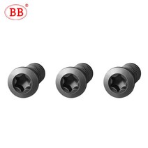BB 6 로브 스크류 Torx 헤드 선반 공구 홀더 인덱서 블 밀링 카바이드 터닝 인서트CNC 바 M2 M2.5 M3 M3.5, 07 M2.5x8_02 AA