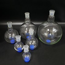 25/50/100/250/500/1000/2000ml 24/29 단일 목 둥근 바닥 플라스크 끓는 숏 표준 접지 입, 09 500ml