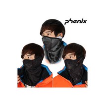 [피닉스] 파우더 페이스 안면 방한 마스크 PA278NW20/목토시/넥워머/넥게이트/스키/, 색상:피닉스 방한마스크 PA278NW20 (BK2)