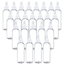 20Pcs 투명 샤프 입 병 10/30/50/60/100/120ml 플라스틱 짜기 바늘 컬러 붙여 넣기 잉크 접착제
