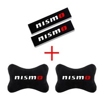 자동차 스타일링 자동차 시트 벨트 커버와 닛산 NISMO에 대한 머리 받침은 따뜻한 플러시 어깨 패드와 목 보호대 액세서리를 유지, 4pcs