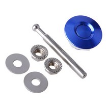 Rhyming-범용 자동차 후드 핀 잠금 퀵 릴리스 래치 키트 푸시 버튼 빌렛 레이싱 카 수정 액세서리에 적합