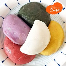 [시루와방아] 오색 바람떡 400g 3팩 앙금 떡주문 굳지않는 떡맛집, 1팩