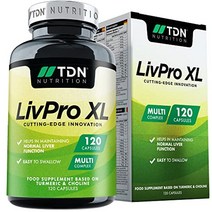 Thermodrone Liver Pro - 120 캡슐 - 간 지원 보충제 - 간 정제 - 15x 천연 활성 성분 - 대량 8주 공급 - 프리미엄 품질 - 포장은 다를 수 있음