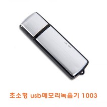 초 소 형 USB 메모리 겸 녹음 기 보이스 레코더 디지털 고 음질 대 용량 음성 녹취, 초소형 usb메모리녹음기 1003 4기가