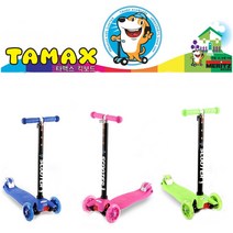 신개념 방향전환 유아 어린이 초등 킥보드 씽씽이 씽씽카, 타맥스 핑크