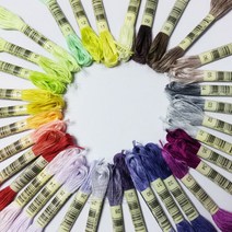 DMC 면사 DMC자수실 십자수실 황실정품실 8m)-1개(150번~700번대실주문선택) 십자수센스, 700, 1개