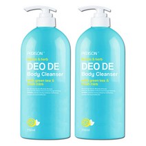데오드 바디워시/몸냄새제거/소취효과 750ml1+1, 데오드 바디워시/몸냄새제거/소_02.패션후르츠향x2