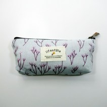 코바늘 보관용 패브릭 케이스(파우치 클러치백)(평일 오후3시 이전 주문건까지 당일 발송됩니다.), 하늘