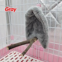 앵무새 새장 놀이터 새집 봉제 새 해먹 겨울 목도리 둥지 코너 담요 애완 동물 텐트 케이지 장식 용품 1 개, [03] L, [01] 01