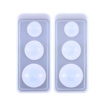 스카이 볼을위한 2 개의 PCS 3D 별에 에폭시 수지 곰팡이 수제 장신구 실리콘 곰팡이 DIY 공예 보석 펜던트 캐스팅도 캐스팅