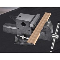 자동차 수리 고정 집업대 테이블 바이스 탁상, 오목 볼록 홈 5인치 올스틸 아메리칸 벤치 바이스