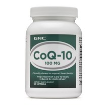 GNC CoQ-10 100mg 소프트젤, 120개입, 1개