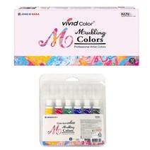 종이나라 비비드마블링물감 12ml 6색 12색
