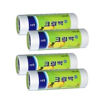 크린랲 크린 롤백 중 500매, 25cmx35cm, 4개