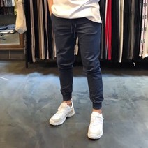 어썸블랑 남여사이즈 5XL까지 린넨 남자 조거팬츠 빅사이즈 스판 8color