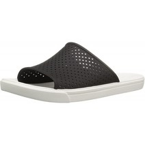[크롯크스]샤워 샌들 시티 레인 로카 슬라이드 라면 204222남성 Black/White M7(25.0cm)