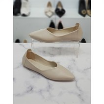 한수 세이브존01 스틸레토 브이컷 쿠션 플랫 슈즈 1cm HS28748sp