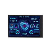 컴퓨터 상태 확인 보조 디스플레이 cpu 온도체크, 보조모니터