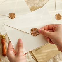 실링왁스 인장 청첩장 초대장 결혼 답례품 스티커_ 94590EA, 3실링스티커-웰컴