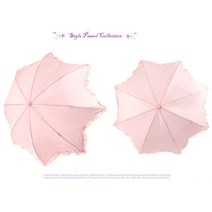 샤크플러스 큐티 깜찍한 쟈가드 UV 자외선차단 별커팅레이스 양산