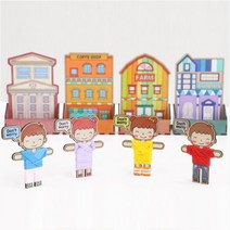 민화샵 핸드폰거치대 걱정인형만들기 (인형2세트), 1개, 농장