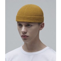 MUSA STANDARD 니트 워치 캡 머스터드 KNIT WATCH CAP MUSTARD MICP0006-MU