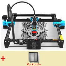 탁상드릴 드릴링머신 다축 드릴 머신 Twotrees 레이저 조각 기계 TTS-55 TTS-10 Wifi 오프라인 제어 40W 80W 조각사 CNC 목재 절단, EU, Package 1, CHINA + 15W