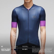 GRC 라이딩 RCC 히트 컬러 사이클링 라파 파노말 반팔 재킷 활성탄 항균 온도 제어