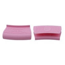 실리콘 단열 오븐 미트 장갑 캐서롤 귀 팬 냄비 홀더 오븐 그립 안티 냄비 클립 주방 악세사리, 분홍색