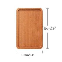 나무도마 빵진열트레이 우드 반달 트레이 나무쟁반 나무 스토리지 나무 라운드 스퀘어 매트, 직사각형 트레이