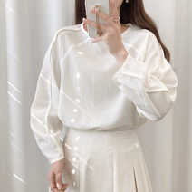 (클리어런스세일) 스플릿 라인 블라우스 (3color)