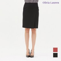 [올리비아로렌] 버튼장식 H라인 스커트_VOPGKUF8111