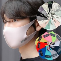 5+1 효성 아이돌 천 디자인 마스크 빅사이즈 대형 소형 귀 편한 항균 다회용 에어로실버, 효성마스크, 블랙, S