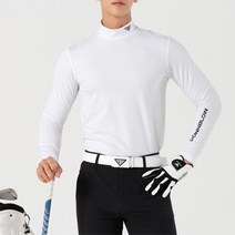 남성 겨울 기모 반폴라 이너 골프 티셔츠 실내골프 예쁜골프웨어 골린이