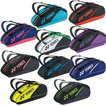 요넥스 테니스 배드민턴 라켓백 6개용 남성용 여성용 6 BAG2132R YONEX, ８２７, -