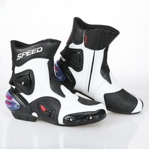 남성용 방수기능 오토바이 부츠 모토크로스 레이싱 라이딩 모터바이크 신발, 43, A004 WT Boots