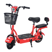 전동 전기 클래식 가성비 유아 소형 엠마와 같은 접이식 미니 킥보드 여자 이 배터리 차 용 보행기, 36V, 07 【적색】초웨이 납축전지