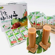 갈아서 끓인 생생 토마토즙 100% 50포, 야채즙 30포, 100ml