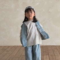 벨라밤비나 햄데님조끼(모델컷)