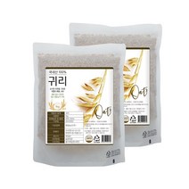 22년 국내산 귀리 1kg x 2개(국산 잡곡 백미 오트밀)