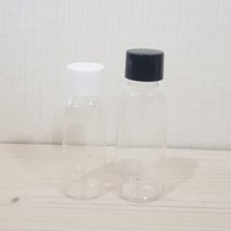 스윗바틀 여행용 미니 스킨로션용기, 10개, 3.단마개 20ml검정캡