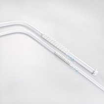한국레일갤럭시 휘어지는 구부리는 라운드 곡선레일 커튼레일 병원 피팅룸 탈의실 샤워실, 대형, 481~510cm까지