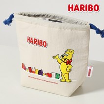 [하리보] 도시락 파우치, 아이보리