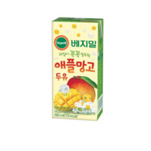 베지밀 애플망고 두유 190ml, 96개