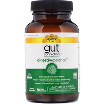 Country Life Gut Connection Digestive Balance 60 식물성 캡슐